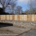 New fencing plus new gate supplied and fitted