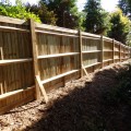 Another run of fencing completed