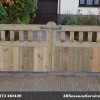 Made to measure Hampton drive gates in Findon